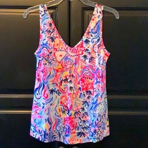 Lilly Pulitzer Gigi Top Size Large So Sofishticated